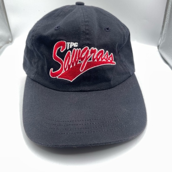 PGA TOUR The Sawgrass The Players Championship adjustable Black Baseball Hat Cap - Picture 3 of 10